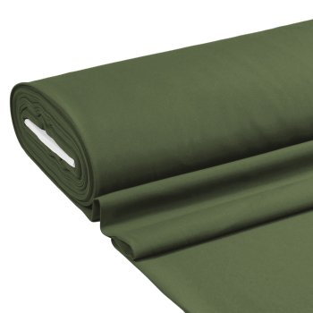 Dekorační jednobarevná látka Rongo RG-081 Tmavá olivově zelená - šířka 150 cm - detail 1 - Biante.cz