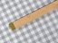Dekorační látka Rebeka RE-019 Šedo-bílá kostka střední - šířka 140 cm - detail 4 - Biante.cz