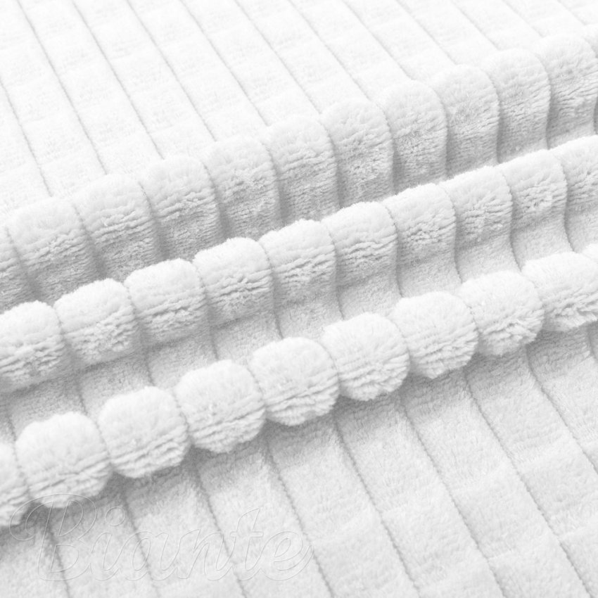 Látka Minky kostky MKK-007 Bílá - šířka 165 cm - detail 2 - Biante.cz