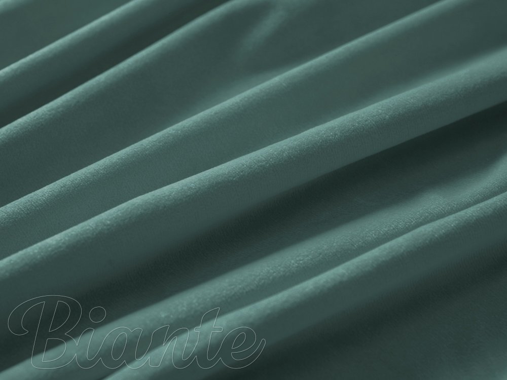 Sametová látka Velvet Premium SVP-022 Ledově zelená - šířka 145 cm - detail 4 - Biante.cz Sametová látka Velvet Premium SVP-022 Ledově zelená - šířka 145 cm - detail 4 - Biante.cz