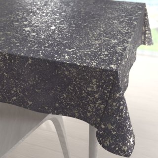 Sametový čtvercový ubrus Isabela IBL-004 Gold Design tmavě šedý - Biante.cz Sametový čtvercový ubrus Isabela IBL-004 Gold Design tmavě šedý - Biante.cz