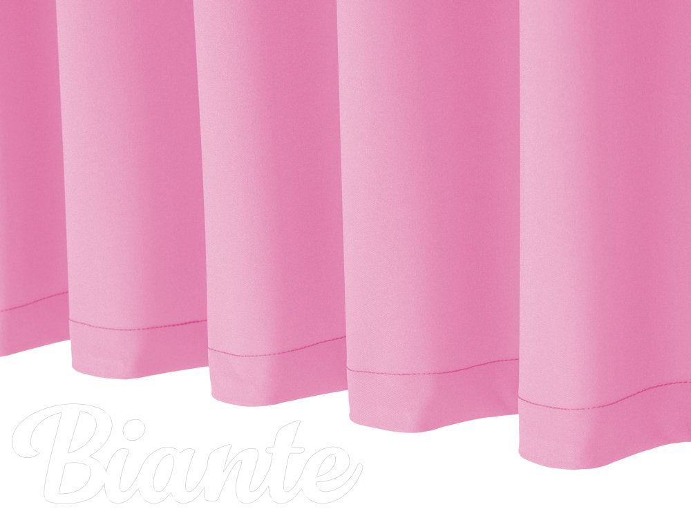 Dekorační závěs na míru Rongo RG-094 Sytě růžový - detail 1 - Biante.cz