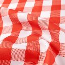 Teflonová látka na ubrusy TF-071 Červeno-bílá kostka - šířka 155 cm - detail 5 - Biante.cz