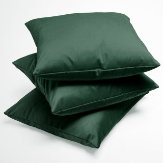 Sametový povlak na polštář Velvet Premium SVP-040 Lesní zelená - detail 1 - Biante.cz Sametový povlak na polštář Velvet Premium SVP-040 Lesní zelená - detail 1 - Biante.cz