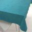 Velký sametový obdélníkový ubrus Velvet Premium SVP-035 Tyrkysově modrý - Biante.cz