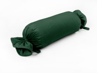 Sametový polštář válec bonbon Velvet Premium SVP-012 Zelený - Biante.cz Sametový polštář válec bonbon Velvet Premium SVP-012 Zelený - Biante.cz