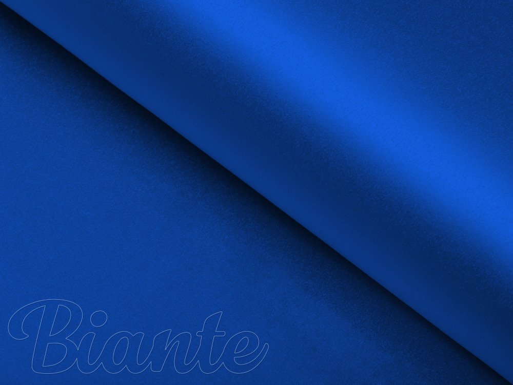 Látka polyesterový satén LUX-L053 Královská modrá - šířka 150 cm - detail 2 - Biante.cz Látka polyesterový satén LUX-L053 Královská modrá - šířka 150 cm - detail 2 - Biante.cz