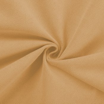 Potahová/dekorační látka Velur VLR-007 Hořčicově béžová - šířka 145 cm - Biante.cz