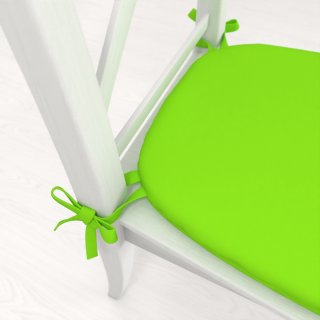 Oblý podsedák Rongo RG-041 Zářivý zelený - 39x37x3 cm - detail 1 - Biante.cz Oblý podsedák Rongo RG-041 Zářivý zelený - 39x37x3 cm - detail 1 - Biante.cz