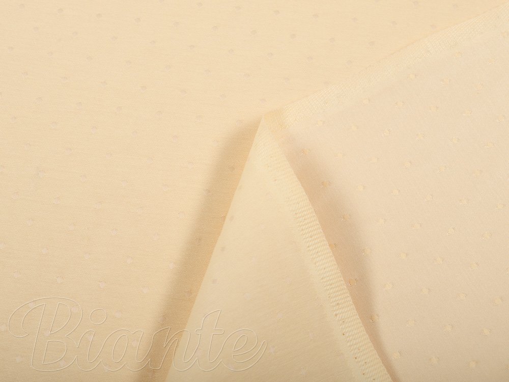 Dekorační látka BM-001 Nopky na světle žlutém - šířka 160 cm - detail 3 - Biante.cz