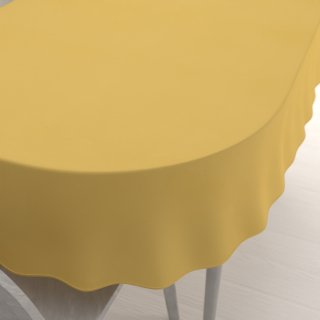Teflónový oválny obrus - Paris TF-127 Žltý - Biante.sk Teflónový oválny obrus - Paris TF-127 Žltý - Biante.sk