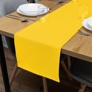 Dekorační běhoun na stůl Rongo RG-029 Sytě žlutý - Biante.cz