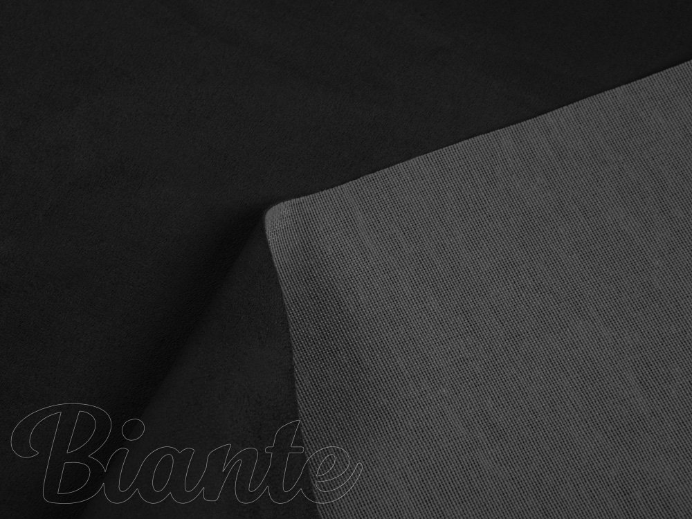 Potahová látka/imitace broušené kůže Alcantara ALC-012 Černá - šířka 145 cm - detail 5 - Biante.cz Potahová látka/imitace broušené kůže Alcantara ALC-012 Černá - šířka 145 cm - detail 5 - Biante.cz