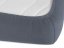 Jersey napínací prostěradlo na extra vysokou matraci JR-029 Antracitově šedé - detail 1 - Biante.cz