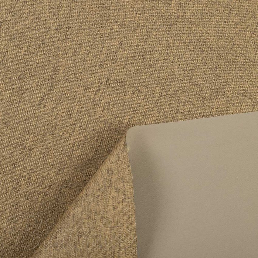 100% zatemňovacia látka Blackout BKW-254 Svetlo okrová žíhaná - šírka 280 cm - detail 5 - Biante.sk