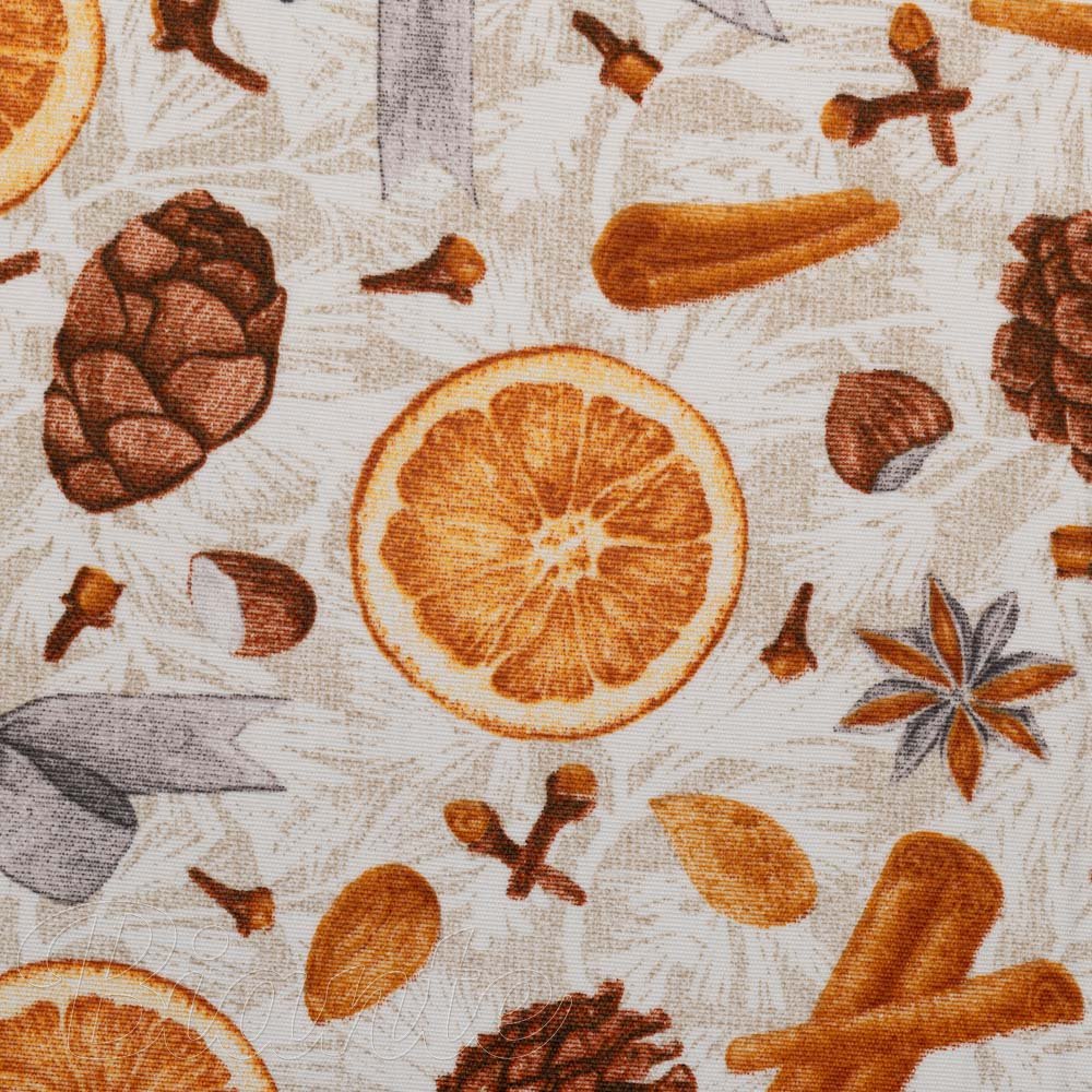 Dekorační látka Leona LN-171 Vůně podzimu - šířka 140 cm