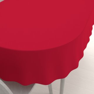 Dekorační oválný ubrus Rongo RG-060 Červený - Biante.cz