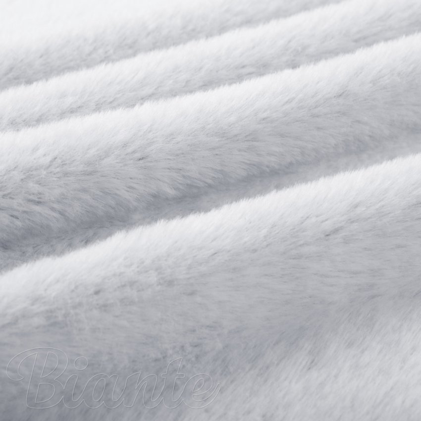 Plyš/umělá kožešina PL-002 Světle šedý melír - šířka 150 cm - detail 1 - Biante.cz