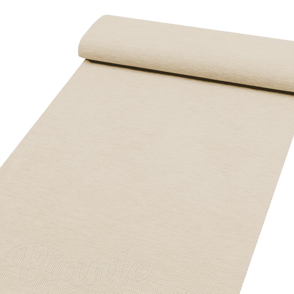 100% zatemňovací látka Blackout BKM-305 Krémové cik-cak proužky - šířka 315 cm - detail 4 - Biante.cz