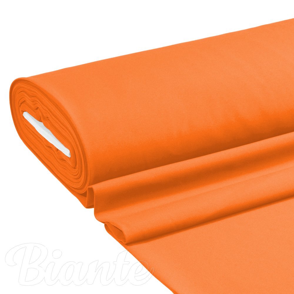 Dekorační jednobarevná látka Rongo RG-035 Oranžová - šířka 150 cm - detail 1 - Biante.cz