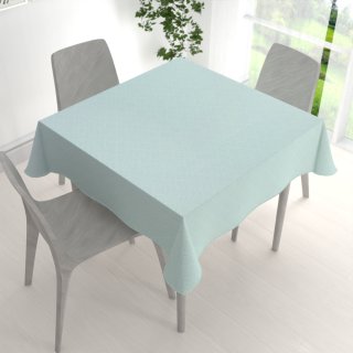 Teflónový štvorcový obrus Milano TF-050 - svetlo mentolový - detail 1 - Biante.sk