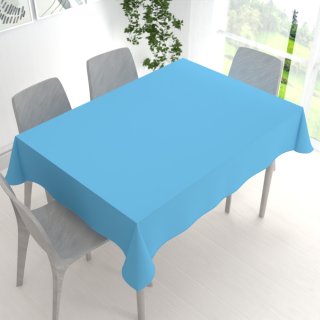 Dekorační obdélníkový ubrus Rongo RG-065 Světle modrý - detail 1 - Biante.cz