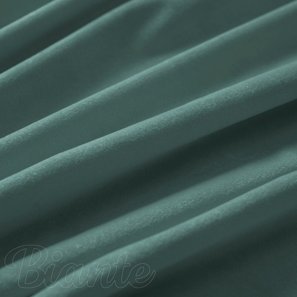 Zamatová látka Velvet Prémium SVP-022 Ľadovo zelená - šírka 145 cm - detail 4 - Biante.sk