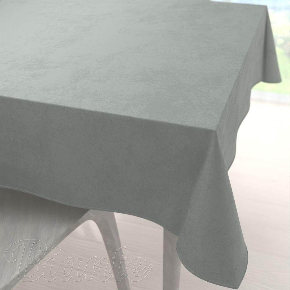 Zamatový štvorcový obrus Velvet Prémium SVP-046 Svetlo sivý - Biante.sk