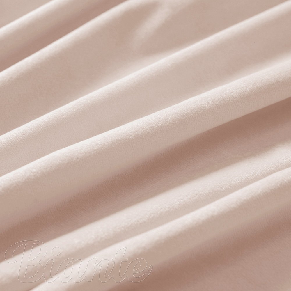 Sametová látka Velvet Premium SVP-020 Béžová - šířka 145 cm a 280 cm - detail 4 - Biante.cz