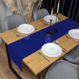 Dekorační běhoun na stůl Rongo RG-078 Královská modrá - detail 1 - Biante.cz