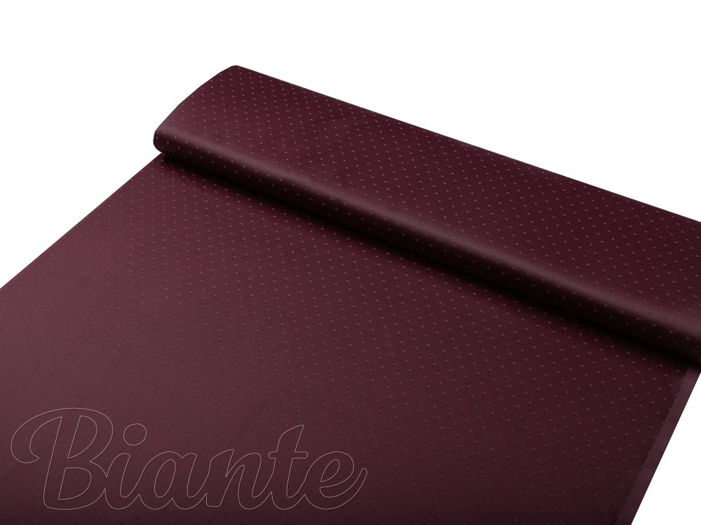 Dekorační látka PM-001 Drobné nopky - tmavě vínová - šířka 160 cm - detail 1 - Biante.cz