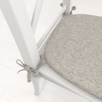 Oblý podsedák BKT-552 Přírodní režná - 39x37x3 cm - detail 1 - Biante.cz Oblý podsedák BKT-552 Přírodní režná - 39x37x3 cm - detail 1 - Biante.cz
