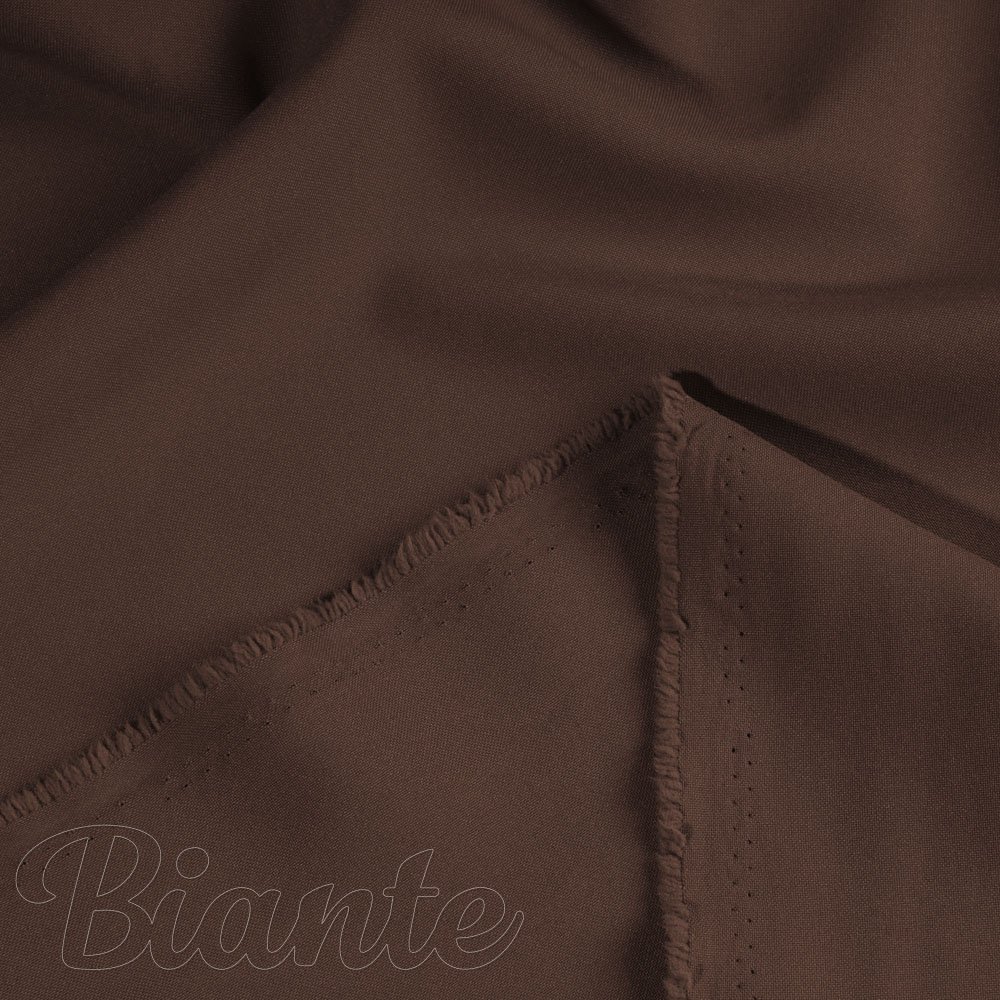 Dekorační jednobarevná látka Rongo RG-083 Čokoládově hnědá - šířka 150 cm - detail 2 - Biante.cz