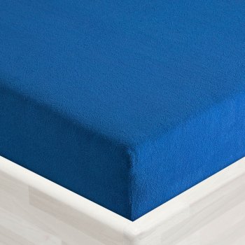 Froté napínací prostěradlo FR-016 Modré - Biante.cz Froté napínací prostěradlo FR-016 Modré - Biante.cz