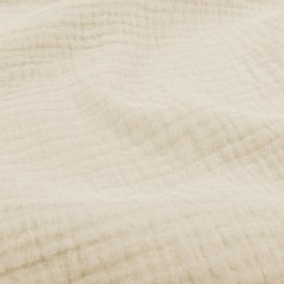 Mušelín dvojitá gázovina MSN-080 Krémová - metráž šířka 160 cm - detail 1 - Biante.cz
