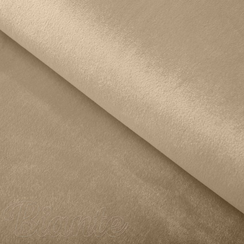 Sametová látka Velvet Premium SVP-045 Kávově béžová - šířka 300 cm - Biante.cz