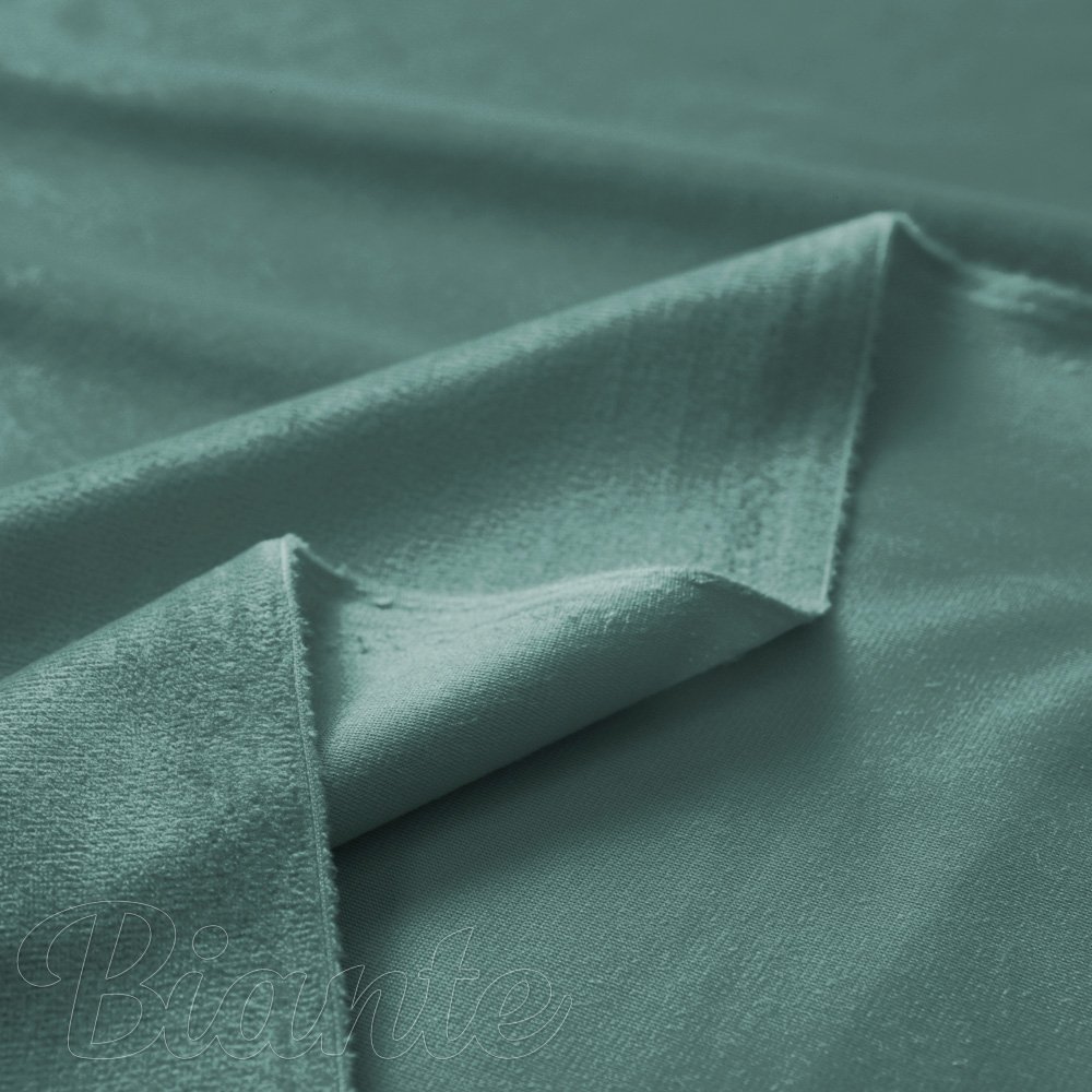 Sametová látka Velvet Premium SVP-022 Ledově zelená - šířka 145 cm - detail 5 - Biante.cz