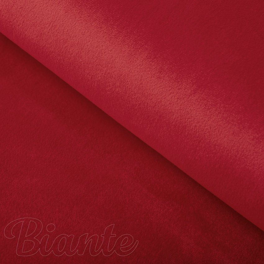 Sametová látka Velvet Premium SVP-038 Sytě červená - šířka 145 cm a 280 cm - Biante.cz