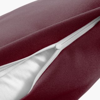 Dekoračná obliečka na vankúš Rongo RG-085 Tmavá bordó - detail 1 - Biante.sk Dekoračná obliečka na vankúš Rongo RG-085 Tmavá bordó - detail 1 - Biante.sk