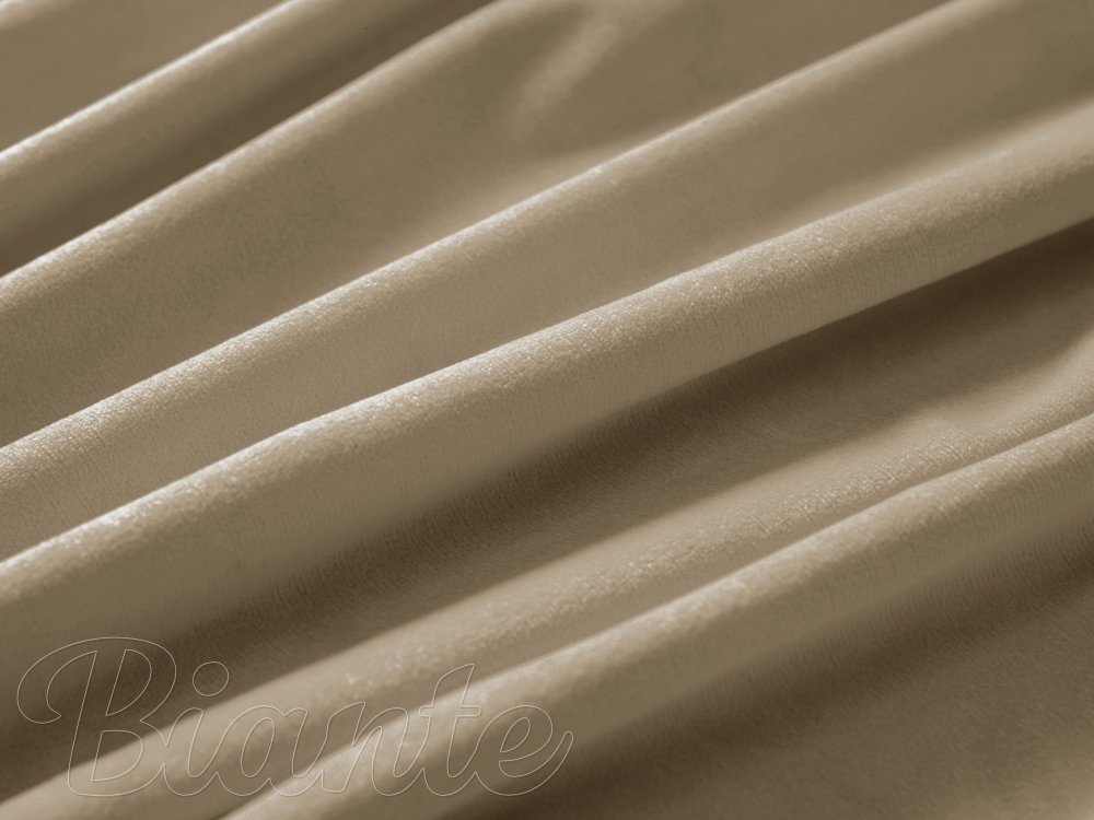Sametová látka Velvet Premium SVP-026 Kávově béžová - šířka 145 cm - detail 4 - Biante.cz Sametová látka Velvet Premium SVP-026 Kávově béžová - šířka 145 cm - detail 4 - Biante.cz