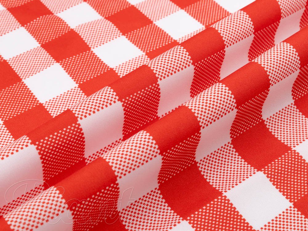 Teflonová látka na ubrusy TF-071 Červeno-bílá kostka - šířka 155 cm - detail 2 - Biante.cz Teflonová látka na ubrusy TF-071 Červeno-bílá kostka - šířka 155 cm - detail 2 - Biante.cz