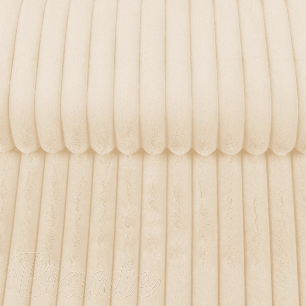 Plyš/umelá kožušina PL-009 Svetlo béžová - šírka 150 cm - detail 2 - Biante.sk