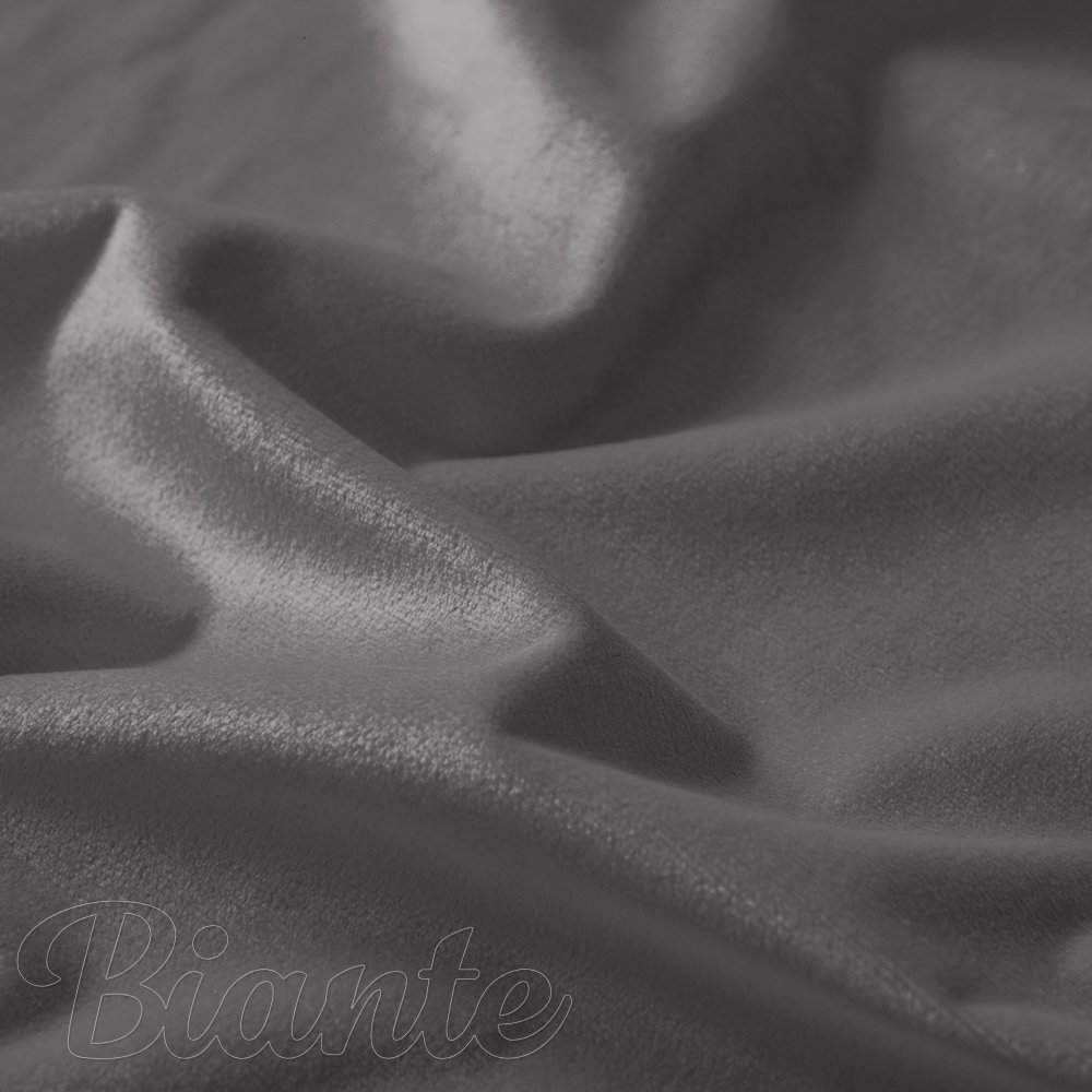 Sametová látka Velvet Premium SVP-017 Tmavě šedá - šířka 145 cm a 280 cm - detail 3 - Biante.cz