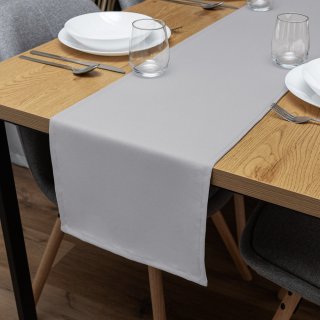 Dekorační běhoun na stůl Rongo RG-016 Světle šedý - Biante.cz