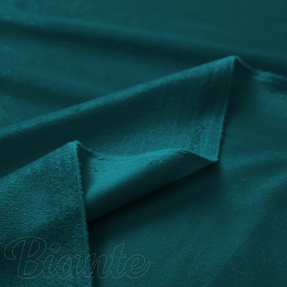 Sametová látka Velvet Premium SVP-025 Petrolejová - šířka 145 cm - detail 5 - Biante.cz