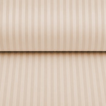 Damašek Atlas Gradl krémově béžový - proužky 1 cm DM-023 - metráž šířka 300 cm
