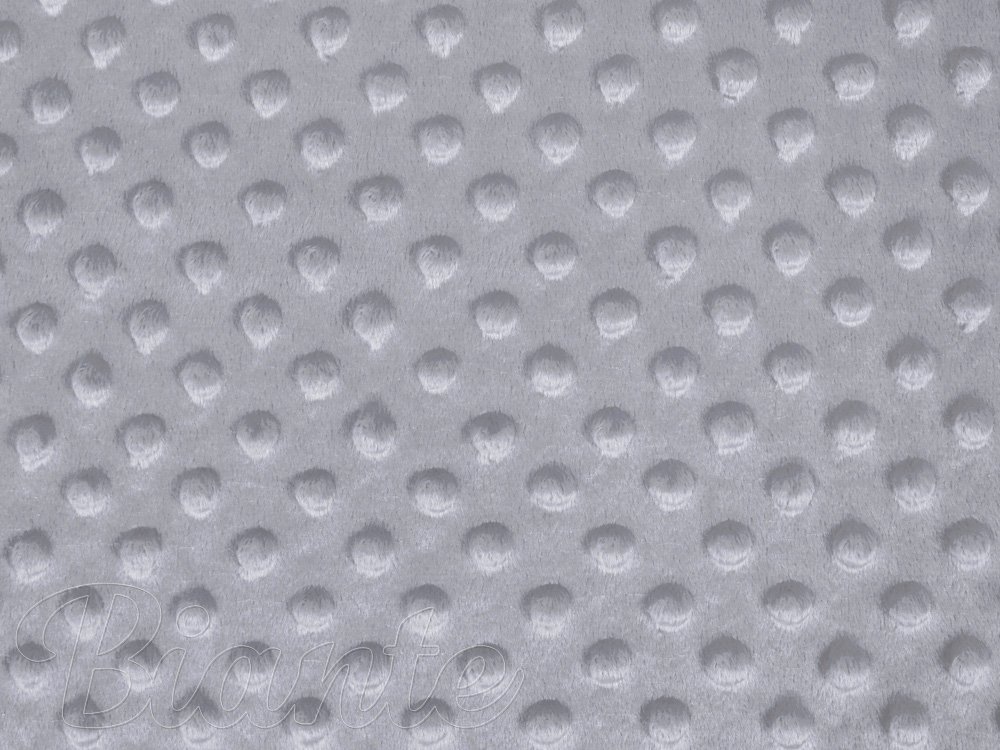 Dětská látka Minky 3D puntíky MKP-048 Šedá - šířka 150 cm - detail 6 - Biante.cz Dětská látka Minky 3D puntíky MKP-048 Šedá - šířka 150 cm - detail 6 - Biante.cz