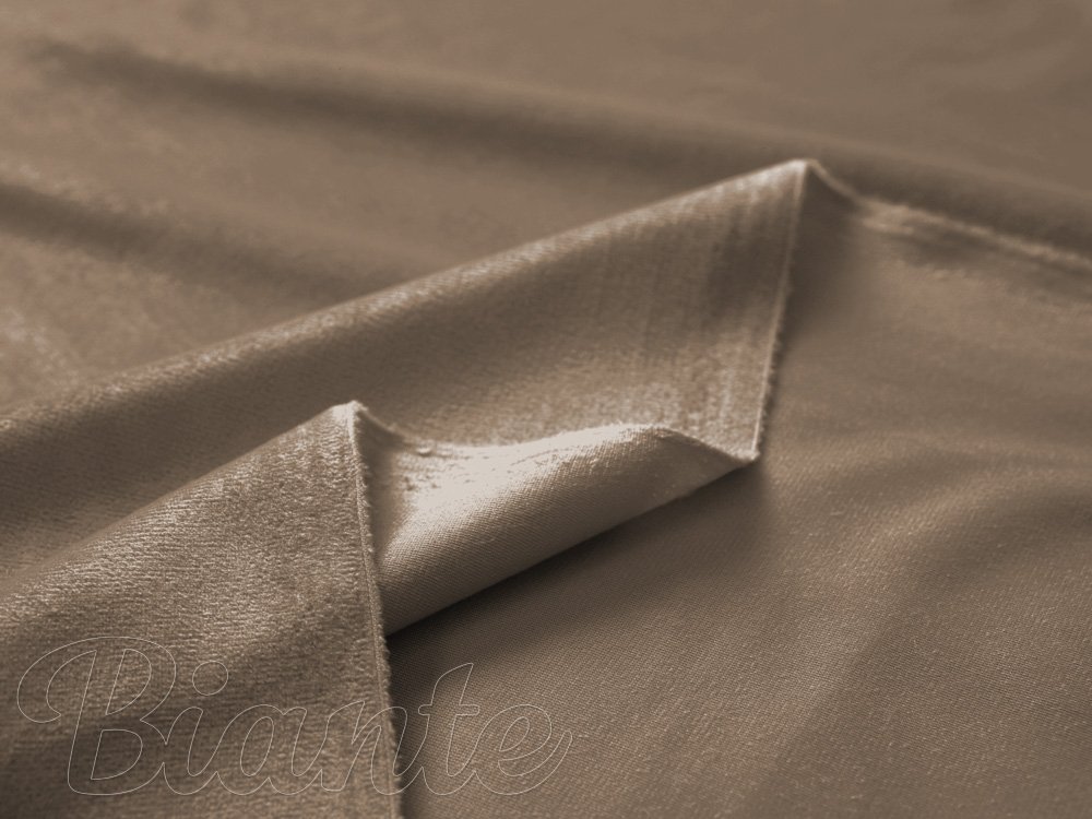 Sametová látka Velvet Premium SVP-034 Kávově hnědá - šířka 280 cm - detail 5 - Biante.cz Sametová látka Velvet Premium SVP-034 Kávově hnědá - šířka 280 cm - detail 5 - Biante.cz