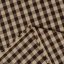 Bavlněná látka Olivia OL-019 Hnědo-béžová kostka malá - šířka 150 cm - detail 3 - Biante.cz