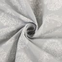 Dekorační látka PML-071 Srdce s ornamenty na šedém - šířka 150 cm - detail 2 - Biante.cz